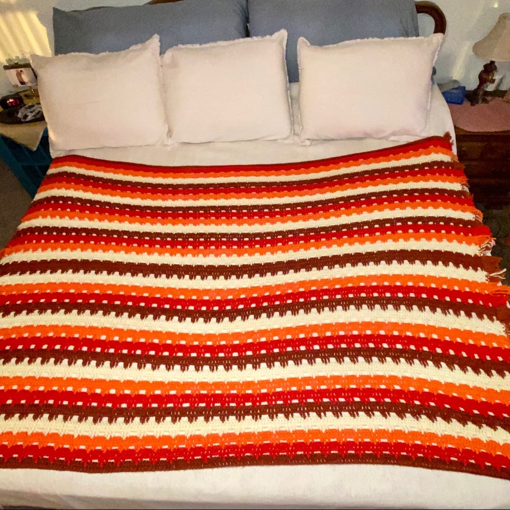HANDMADE afghan blanket
